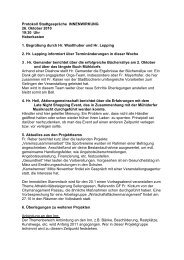 Protokoll 26.10.2010 (PDF, 10 K) - Stadt Mühldorf am Inn