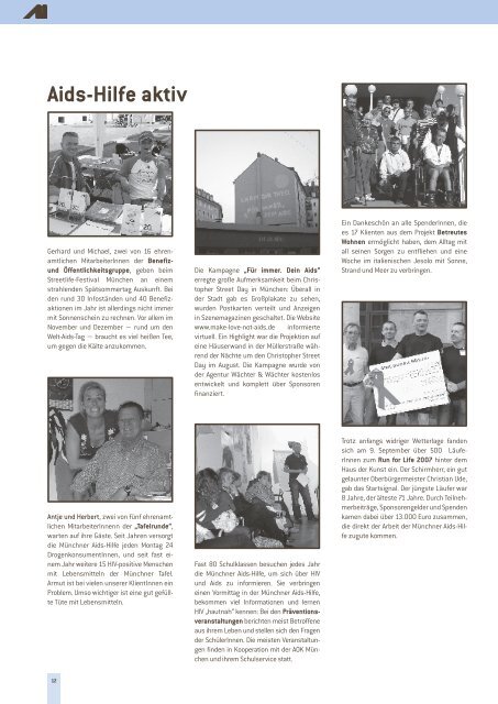 QUILT - Ausgabe 2007 - Münchner Aids-Hilfe eV