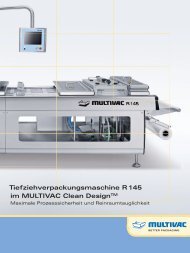 Tiefziehmaschine R 145 - Multivac