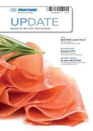 Kundenmagazin UPDATE 1/2011 - Als PDF downloaden - Multivac