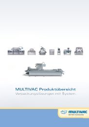 Produktübersicht - Als PDF downloaden - Multivac