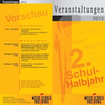 Flyer 2 - Musikschule Freiburg