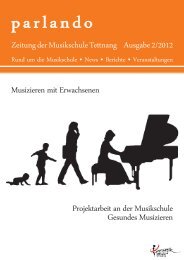 parlando 02/2012 - Musikschule Tettnang