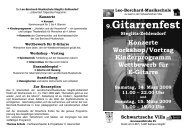 9.Gitarrenfest - Leo-Borchard-Musikschule Berlin Steglitz-Zehlendorf