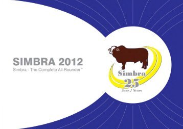 Part 01 - Voorwerke - The Simbra Cattle Breeders