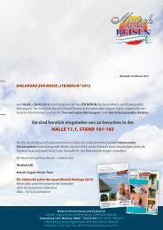 Einladung zur ITB - Mutsch Ungarn Reisen