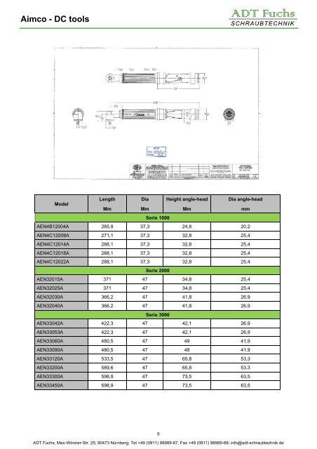 Aimco - DC tools - ADT-Schraubtechnik