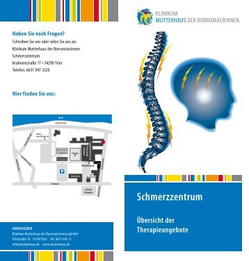 Schmerzzentrum - Klinikum Mutterhaus der Borromäerinnen