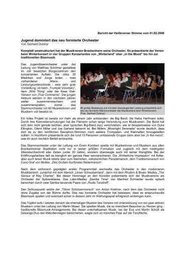 Bericht der Heilbronner Stimme vom 01.02.06 (PDF) - Musikverein ...