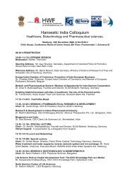 Hanseatic India Colloquium_programme_final - Mv-group.com