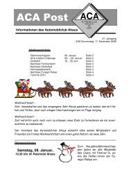 ACA IceKart Racing for Youngster´s - auf der Homepage des ...