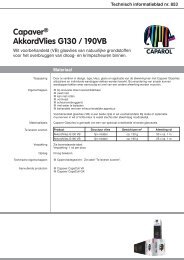 TI Capaver AkkordVlies G130 / G190 VB - Caparol