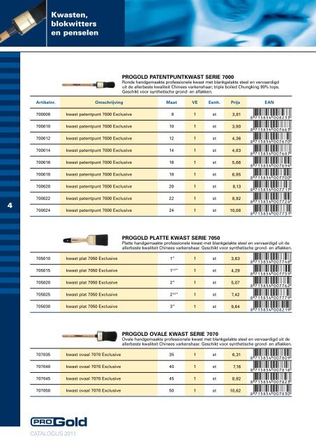 Catalogus 2011 - Luijten VVZ