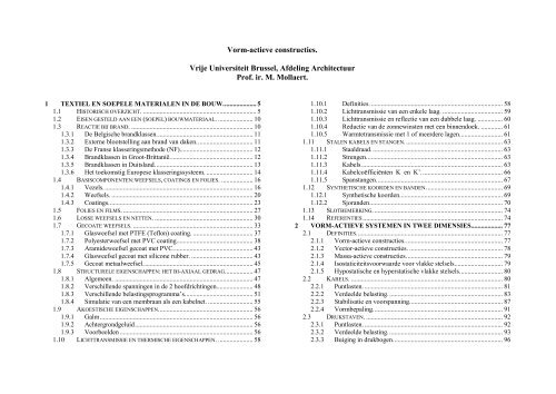 Vorm-actieve constructies. Vrije Universiteit Brussel, Afdeling ...