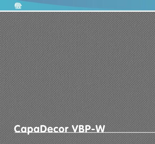 CapaDecor projectweefsel - Caparol