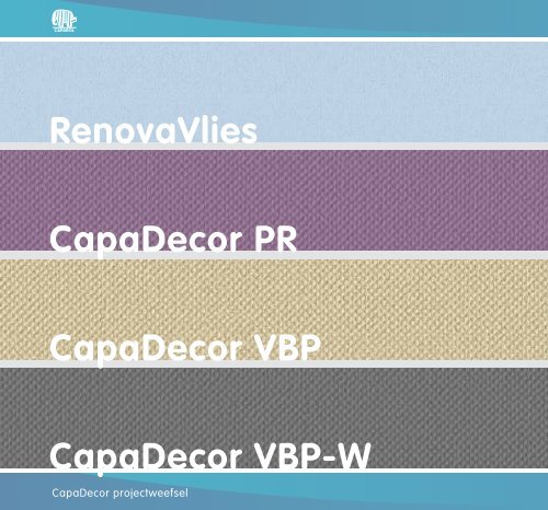 CapaDecor projectweefsel - Caparol