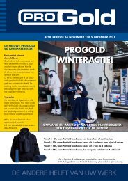 PROGOLD WINTERACTIE! PROGOLD WINTERACTIE! - Luijten VVZ