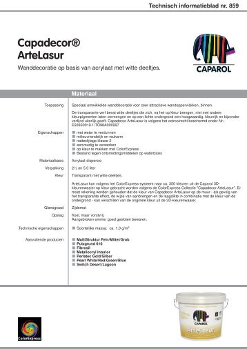 Capadecor® ArteLasur - Caparol