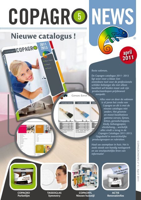 Nieuwe catalogus ! - Copagro