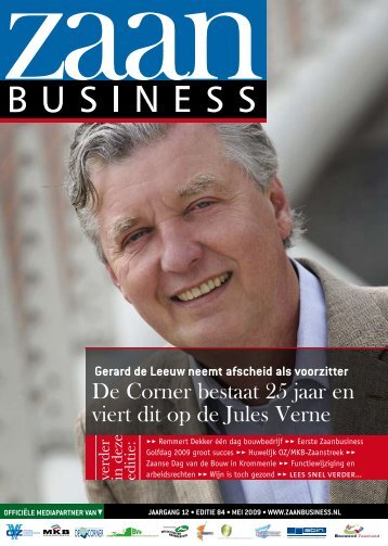 De Corner bestaat 25 jaar en viert dit op de Jules ... - Zaanbusiness