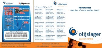 Buitenzijde actiefolder Olijslager okt-dec.indd - Olijslager Verf BV