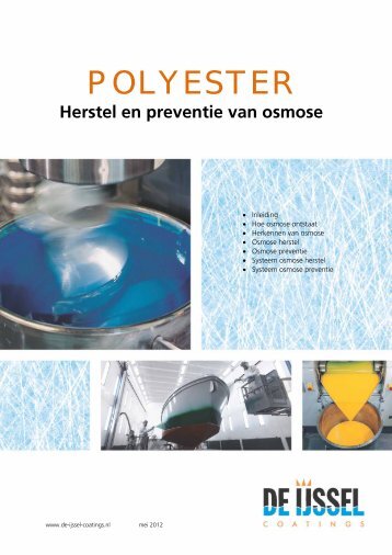 Osmose reparatie systemen - De IJssel Coatings