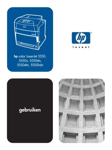 HP Color LaserJet 5550 Series Printer User Guide - NLWW