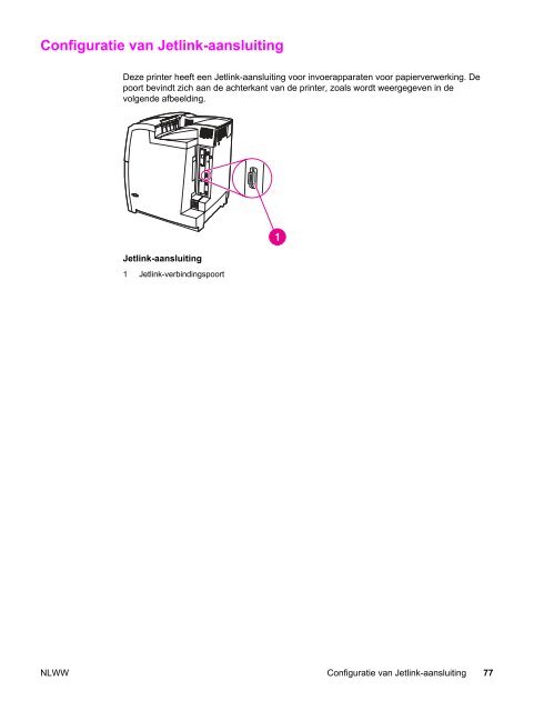 HP Color LaserJet 5550 Series Printer User Guide - NLWW