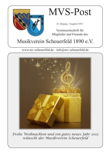 4/2011 (PDF, 3.32 MB) - Musikverein Scheuerfeld 1890 eV