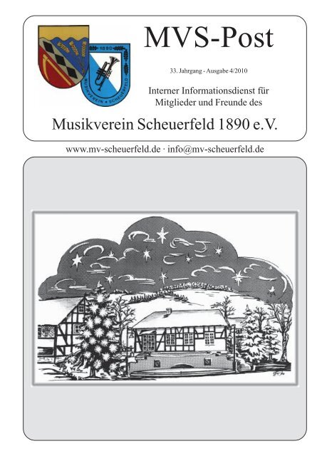 4/2010 (PDF, 1.04 MB) - Musikverein Scheuerfeld 1890 eV