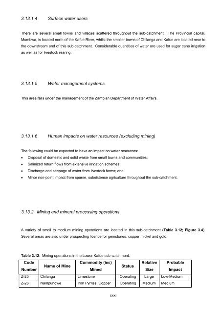 OVERVIEW OF THE IMPACT OF MINING ON THE ... - IIED pubs