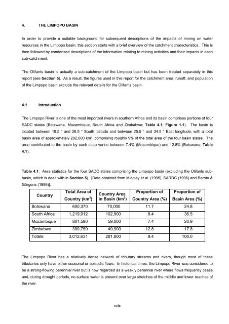 OVERVIEW OF THE IMPACT OF MINING ON THE ... - IIED pubs