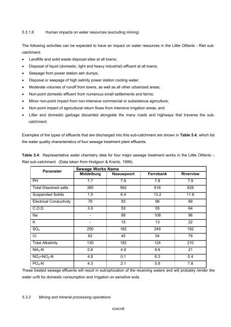 OVERVIEW OF THE IMPACT OF MINING ON THE ... - IIED pubs