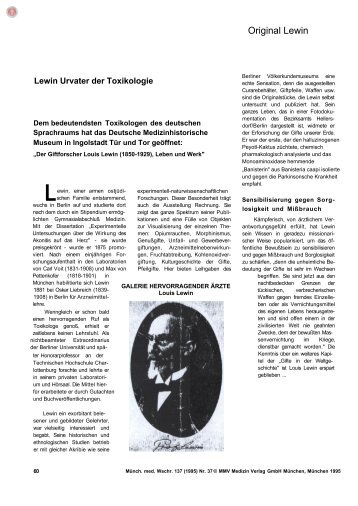 Lewin Urvater der Toxikologie [PDF; 0,6 MB]