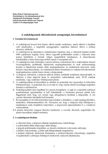 allamv tajek tart-i formai kov.pdf - Universitatea Babes - Bolyai, Cluj ...