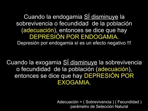 5.- Endogamia