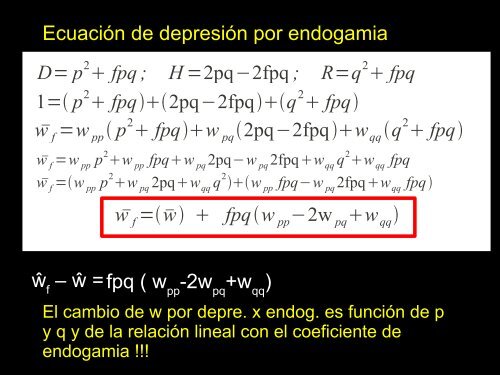 5.- Endogamia