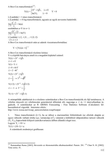 Excel parancsfájlok felhasználása a statisztikai elemzésekben Írta ...