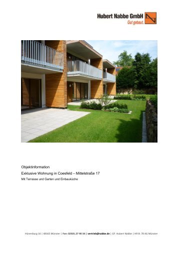 Single wohnung coesfeld
