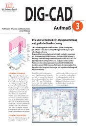 DIG-CAD 5.0 Aufmaß 3.0 - MWM Software & Beratung GmbH