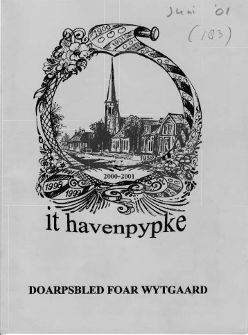 DOARPSBLED FOAR WYTGAARD - t Havenpypke