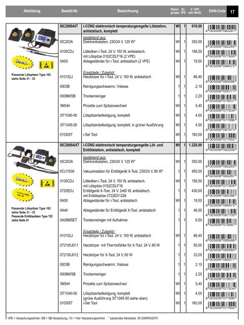 Preisliste 2011/2012 - Putty + Gausmann GmbH