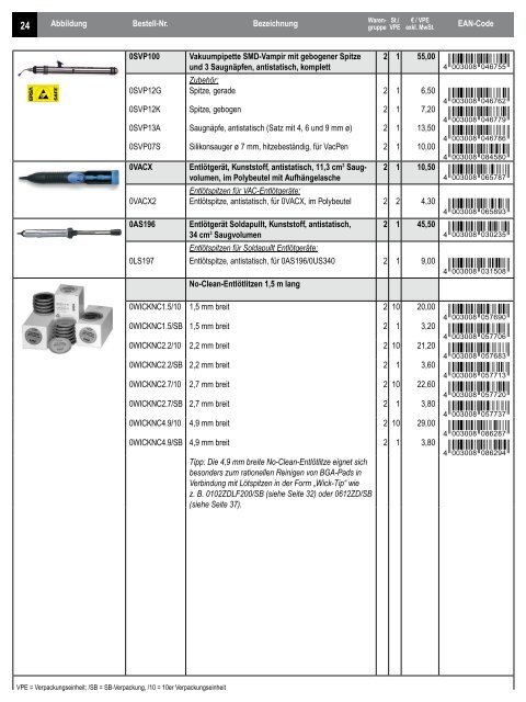 Preisliste 2011/2012 - Putty + Gausmann GmbH