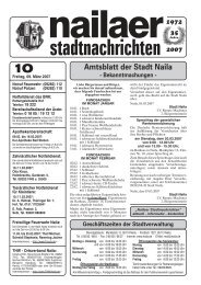 stadtnachrichten - Stadt Naila