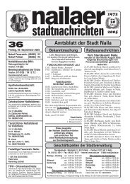 stadtnachrichten - Stadt Naila