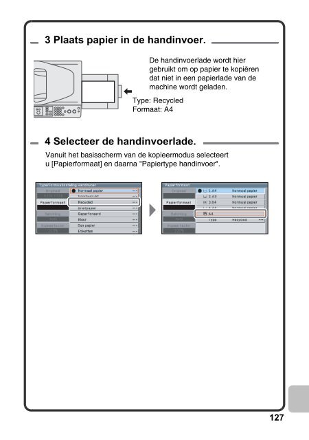 MX-C310/C380/C400 Operation-Manual Quick-Guide NL - Sharp