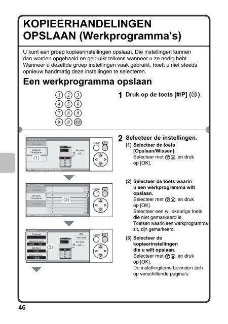 MX-C310/C380/C400 Operation-Manual Quick-Guide NL - Sharp