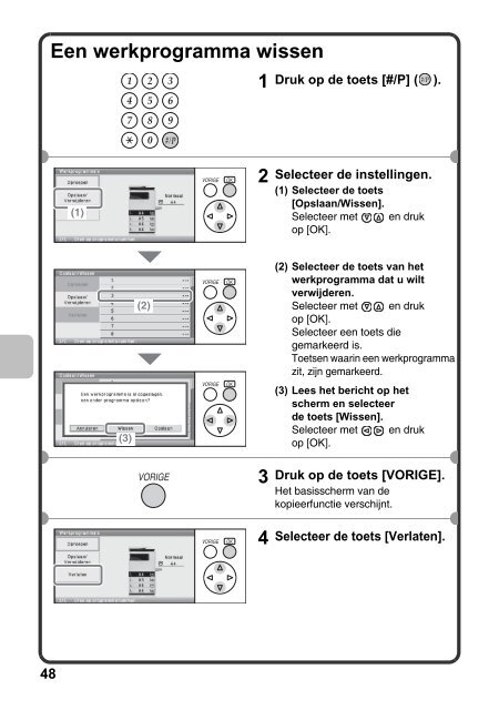 MX-C310/C380/C400 Operation-Manual Quick-Guide NL - Sharp