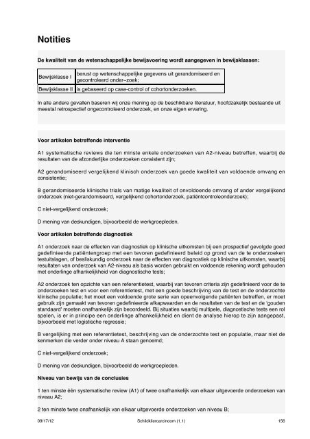 Richtlijn: Schildkliercarcinoom (1.1) - Med-Info
