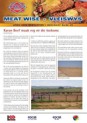 MEAT WISE - VLEISWYS - Karan Beef